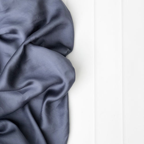 Amelia Frank Bamboo Fitted Cot Sheets, Set of 2 Midnight Blue AF-FCSMB2PK