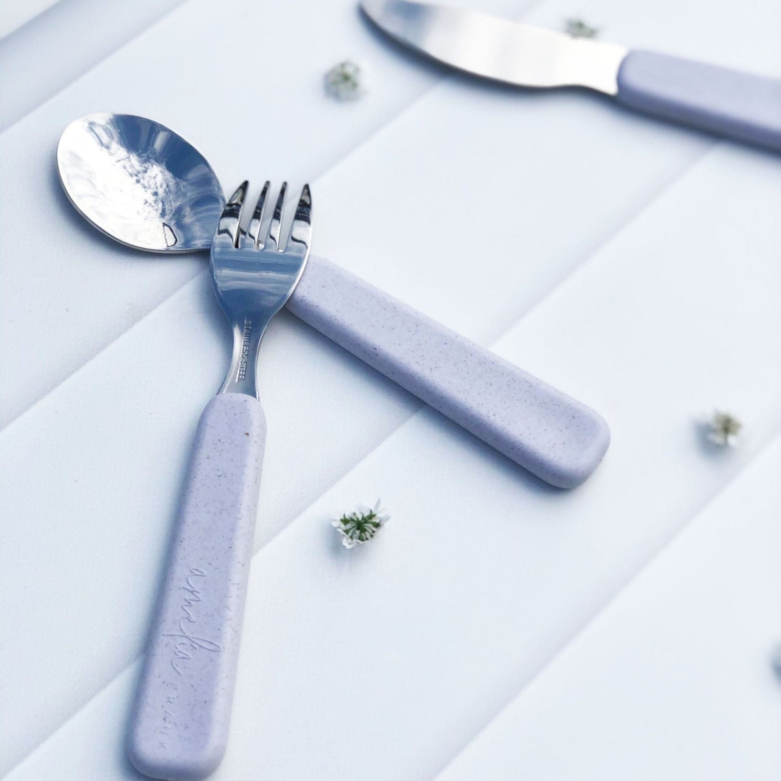 Amelia Frank Children's 3 Piece Cutlery Set Amelia Frank Children's 3 Piece Cutlery Set 