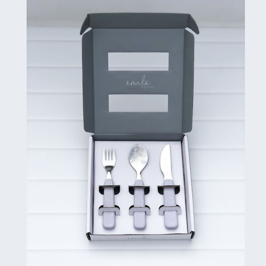 Amelia Frank Children's 3 Piece Cutlery Set Amelia Frank Children's 3 Piece Cutlery Set 