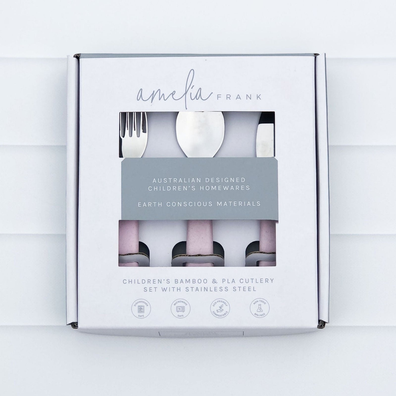 Amelia Frank Children's 3 Piece Cutlery Set Amelia Frank Children's 3 Piece Cutlery Set 