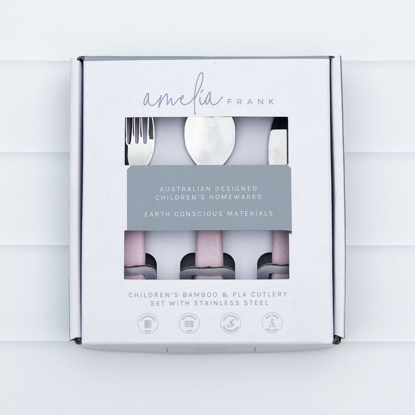 Amelia Frank Children's 3 Piece Cutlery Set Amelia Frank Children's 3 Piece Cutlery Set 