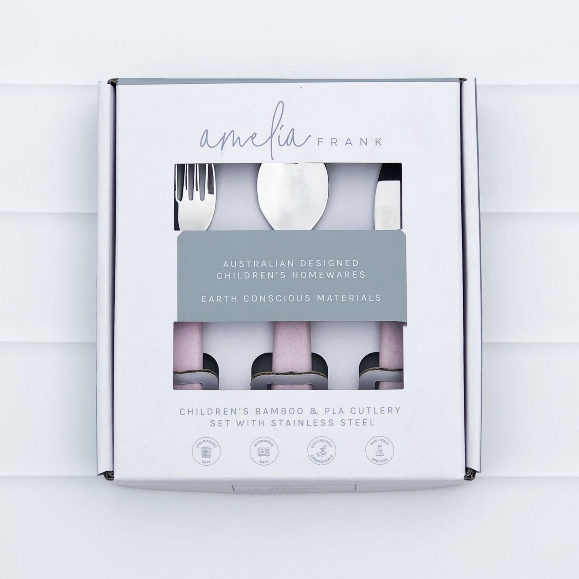 Amelia Frank Children's 3 Piece Cutlery Set Amelia Frank Children's 3 Piece Cutlery Set 