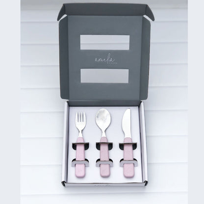 Amelia Frank Children's 3 Piece Cutlery Set Amelia Frank Children's 3 Piece Cutlery Set 