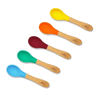 Avanchy Bamboo Baby Spoons Blue Edition AV-BBSPO-LE-BL