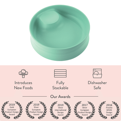 Kizingo Nudge Toddler Bowl Kizingo Nudge Toddler Bowl 