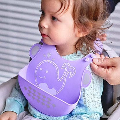 Marcus & Marcus Soft Silicone Baby Bib Marcus & Marcus Soft Silicone Baby Bib 