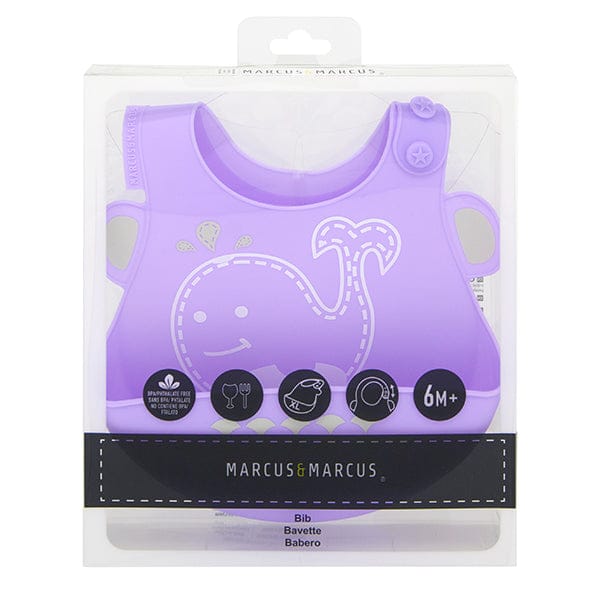 Marcus & Marcus Soft Silicone Baby Bib Marcus & Marcus Soft Silicone Baby Bib 