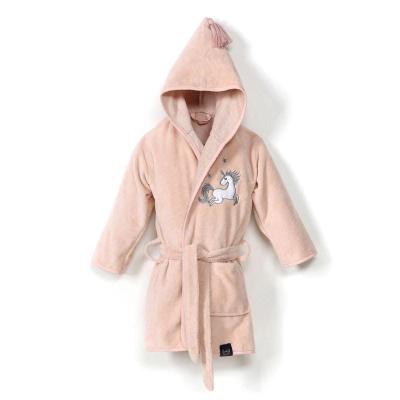 La Millou Bamboo Soft Medium Bathrobe - Unicorn Sugar Bebe | Powder Pink La Millou Bamboo Soft Medium Bathrobe - Unicorn Sugar Bebe | Powder Pink 