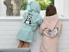La Millou Bamboo Soft Medium Bathrobe - Doggy Unicorn | Mint La Millou Bamboo Soft Medium Bathrobe - Doggy Unicorn | Mint 