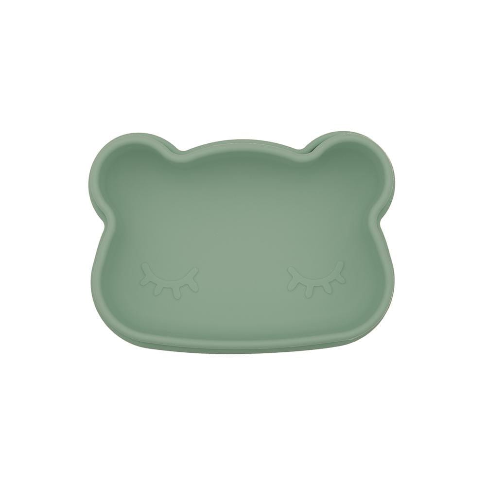 We Might Be Tiny Limited Edition Sage Bear Silicone Bowl and Plate Snackie We Might Be Tiny Limited Edition Sage Bear Silicone Bowl and Plate Snackie 