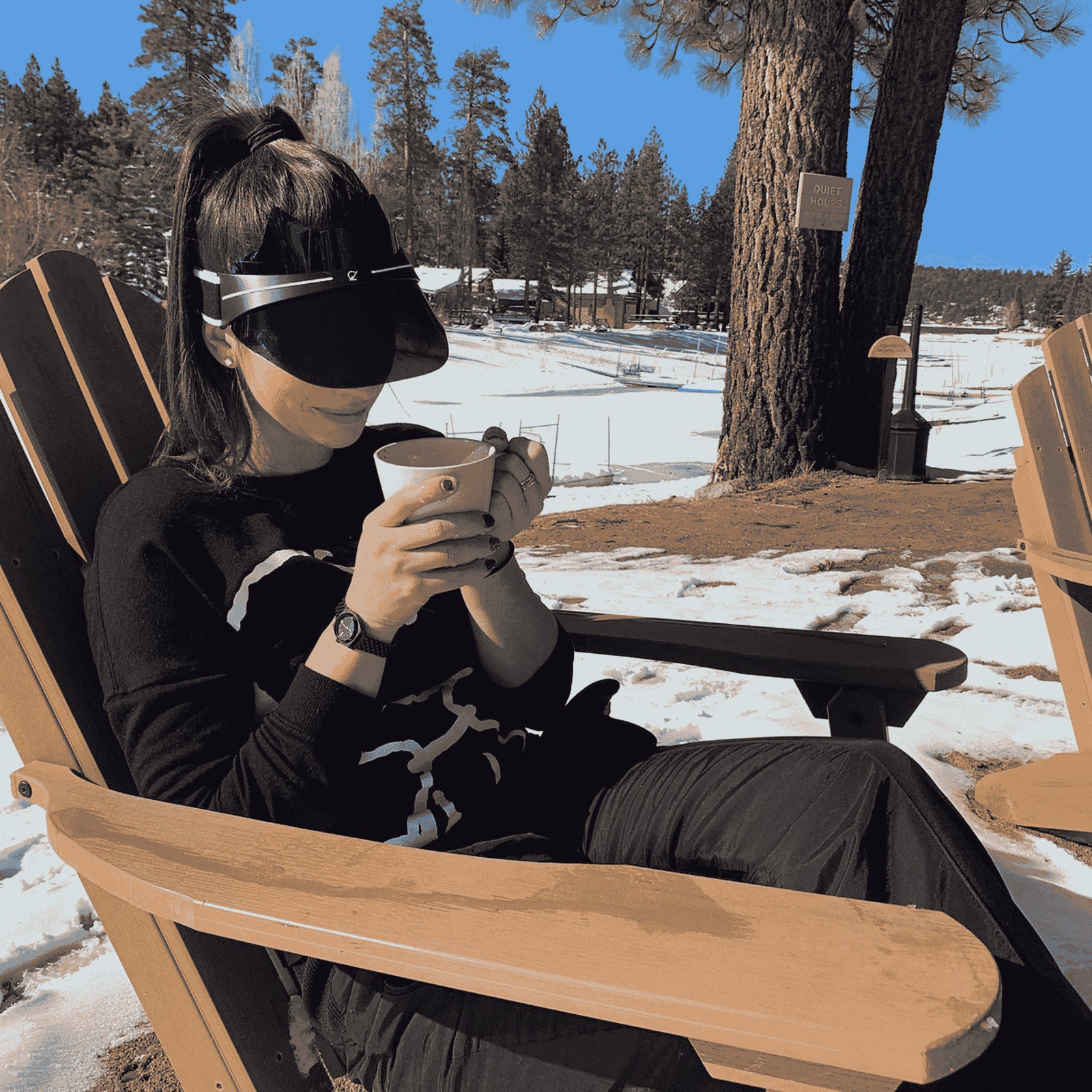 Bluestone Sunshields Kitty Lux Visor Bluestone Sunshields Kitty Lux Visor 