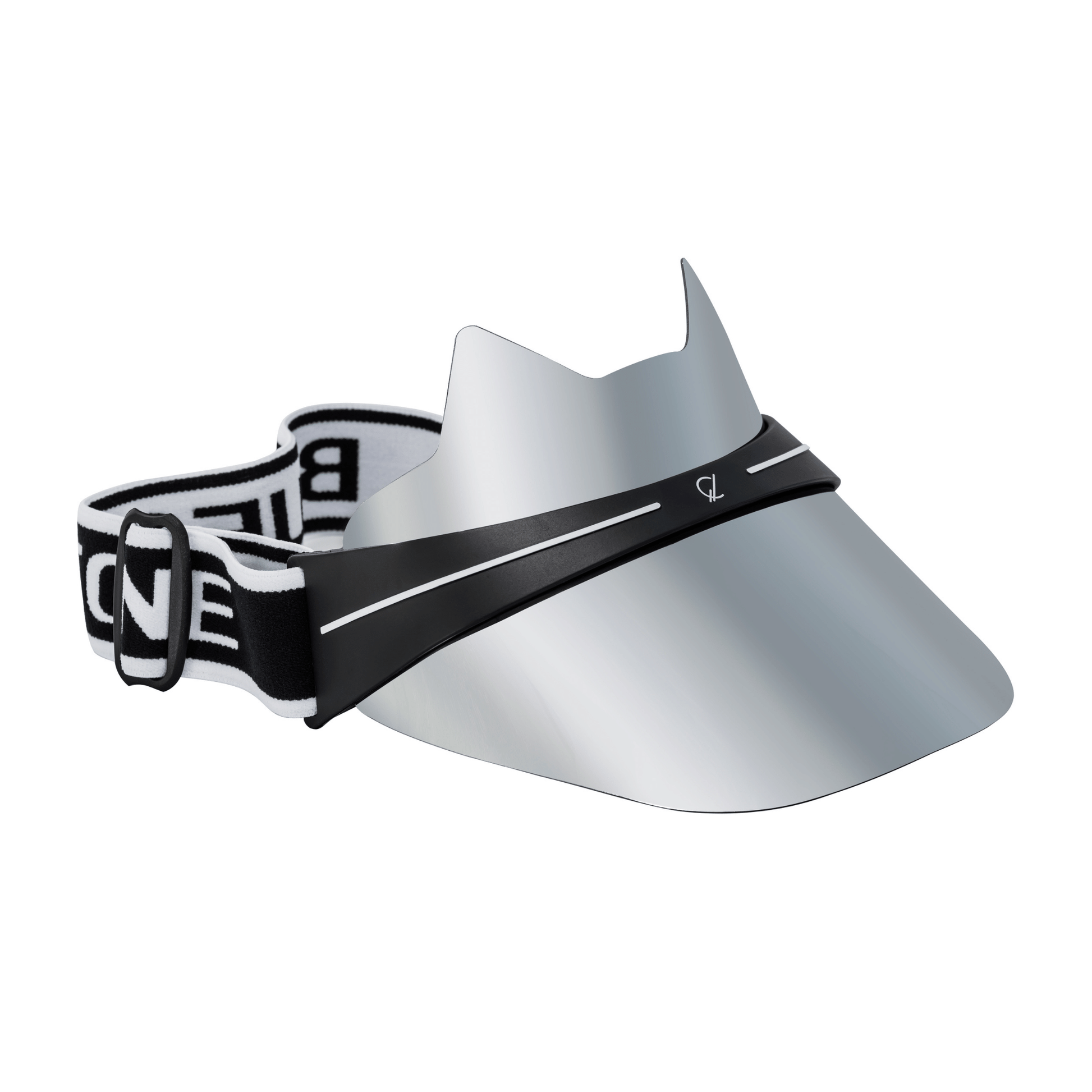 Bluestone Sunshields Kitty Lux Visor Chrome BLS-KL-CH-01