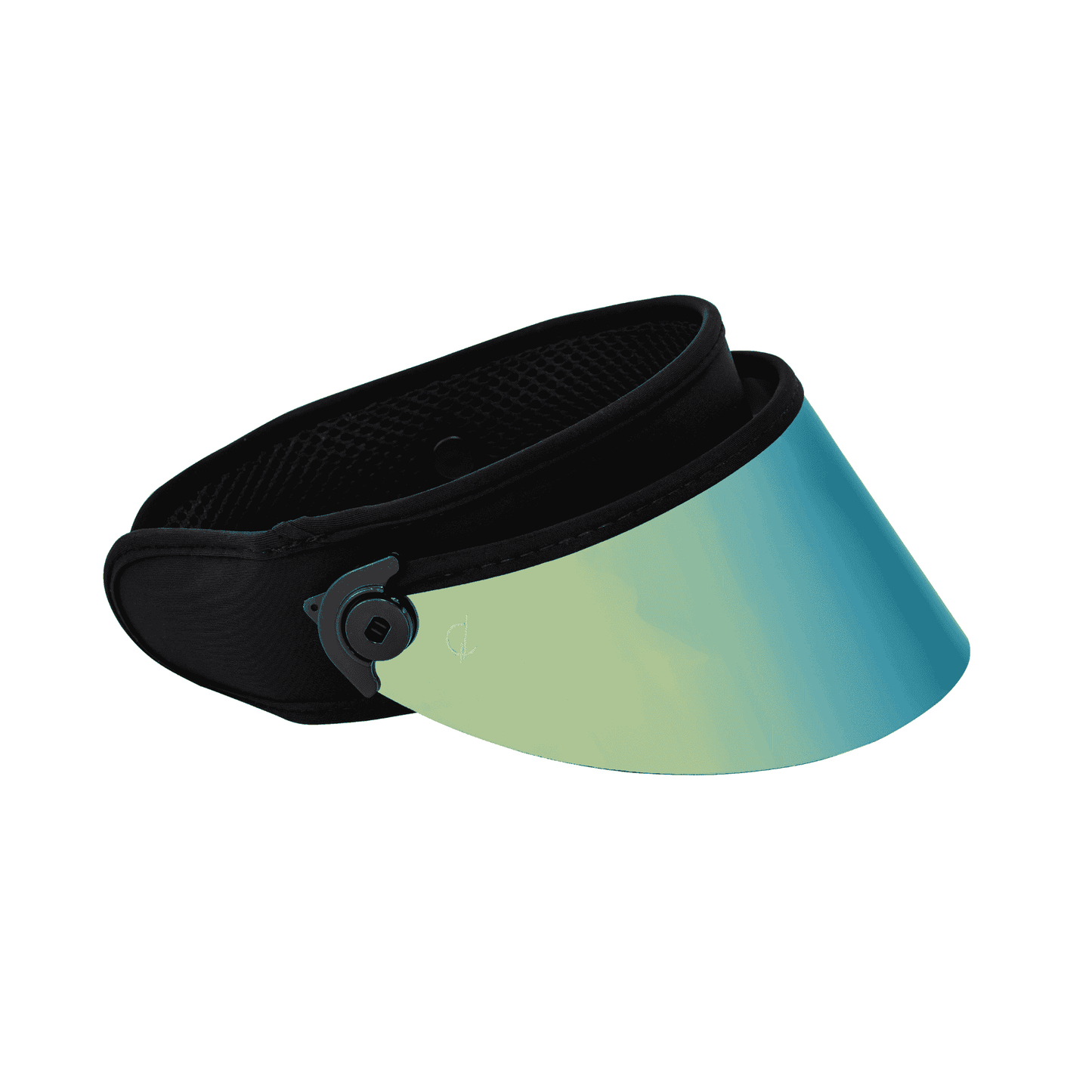 Bluestone Sunshields Shorty Lux Visor Aqua BLS-SL-AQ-01