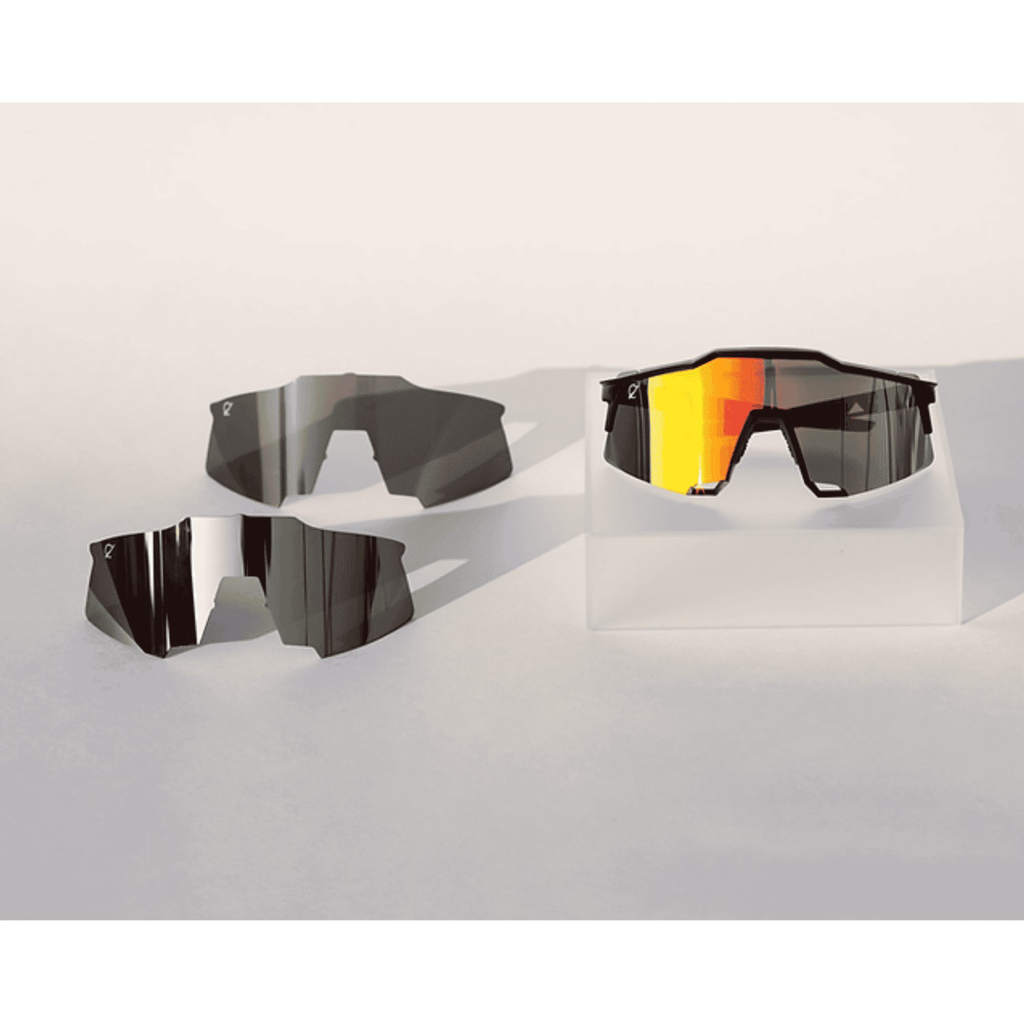Bluestone Sunshields Zaddy Shades 88mm Wrap Sunglasses Bluestone Sunshields Zaddy Shades 88mm Wrap Sunglasses 