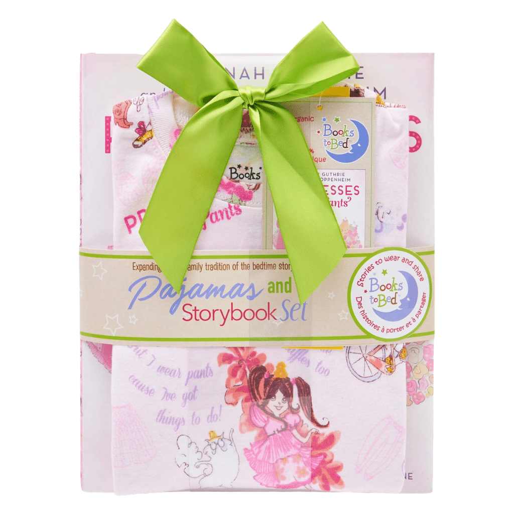 Books To Bed Princesses Wear Pants Book and Pajama Set Books To Bed Princesses Wear Pants Book and Pajama Set 
