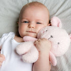 Bubble Lily The Bunny Knitted Plush Cuddly Toy Bubble Lily The Bunny Knitted Plush Cuddly Toy 