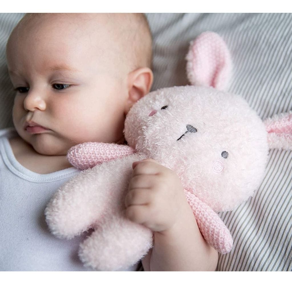 Bubble Lily The Bunny Knitted Plush Cuddly Toy Bubble Lily The Bunny Knitted Plush Cuddly Toy 