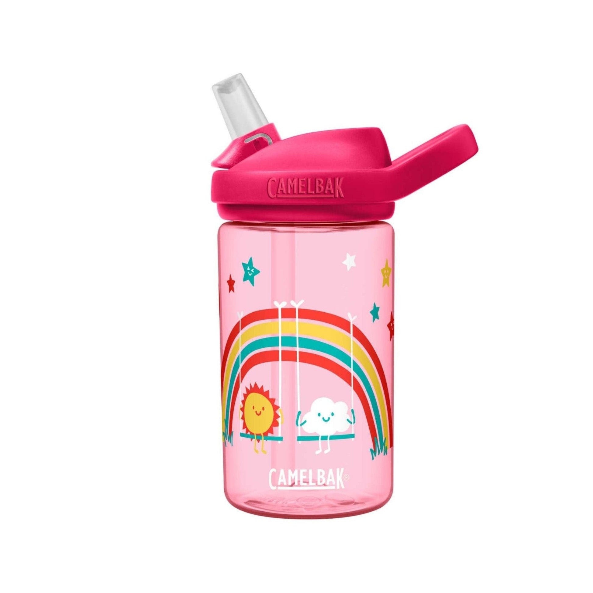 Camelbak Eddy+ Kids Tritan Renew Water Bottle 400ml Rainbow Park CB2452602141