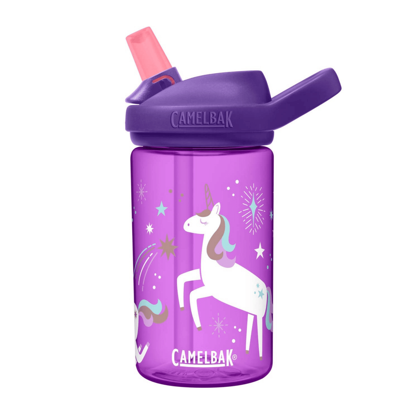 Camelbak Eddy+ Kids Tritan Renew Water Bottle 400ml Celestial Unicorns CB2689501141