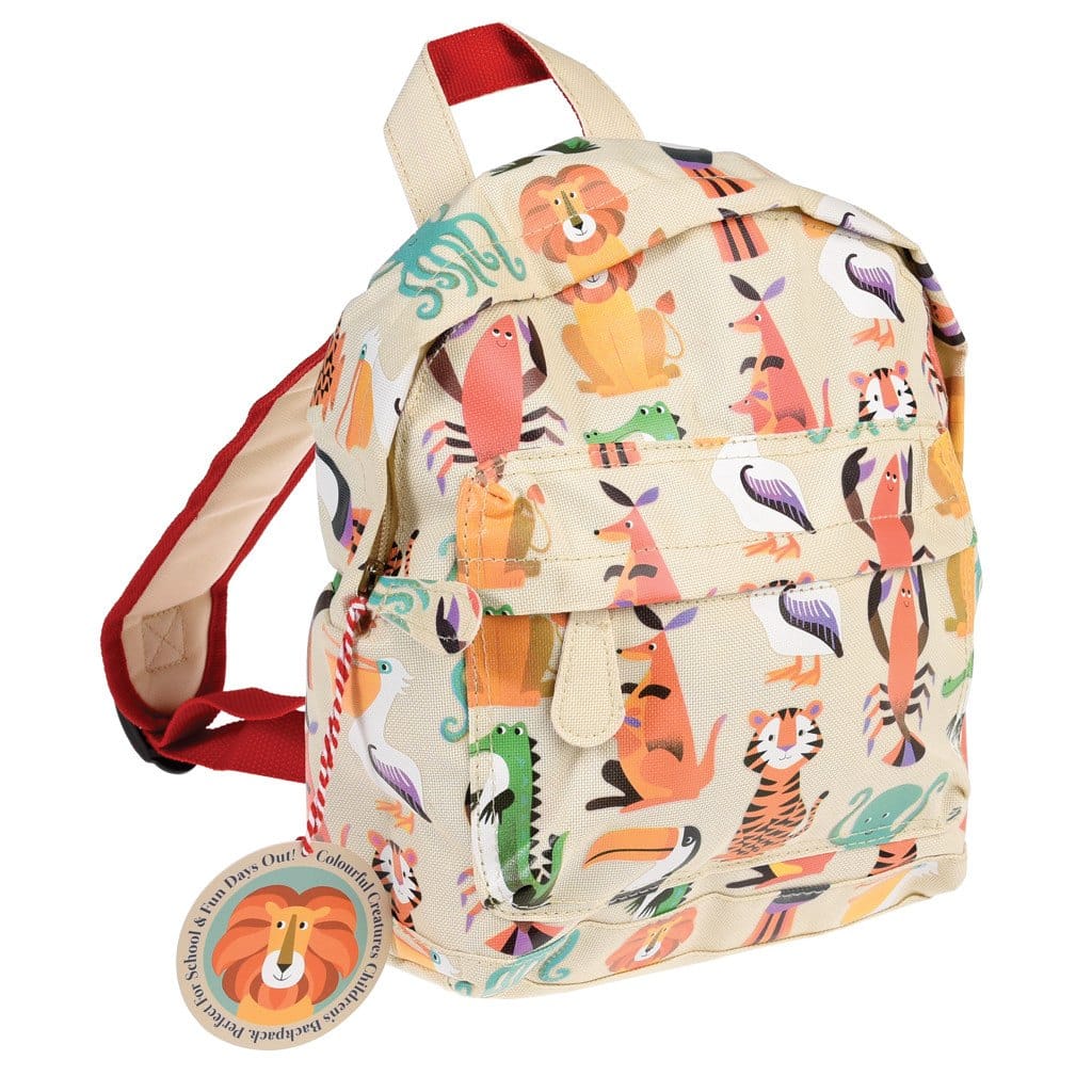 Rex London Colourful Creature Mini Backpack Rex London Colourful Creature Mini Backpack 