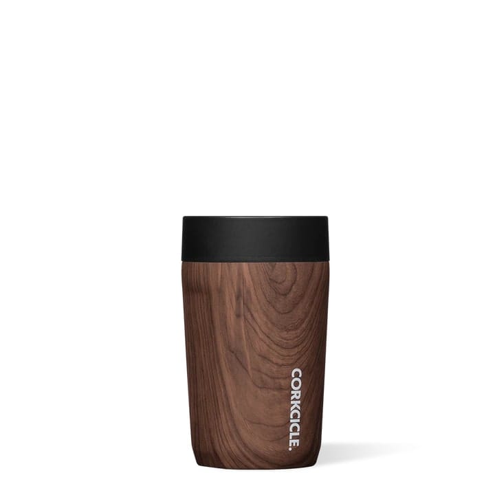 Corkcicle Commuter Cup Spill-Proof Insulated Travel Coffee Mug 260ml Walnut Wood CO-2809PWW