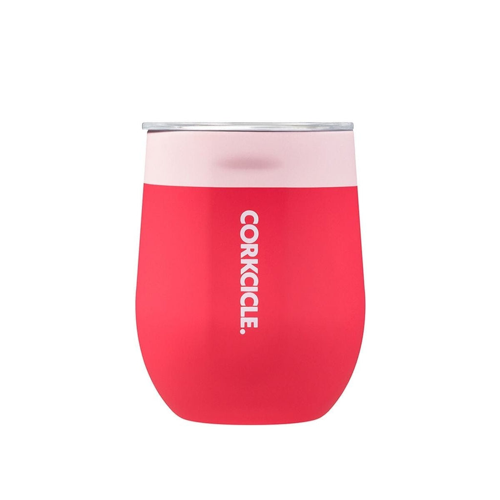 Corkcicle Colour Block Stemless Triple Insulated Stainless Steel Wine Cup 355ml Shortcake CO-2312CS