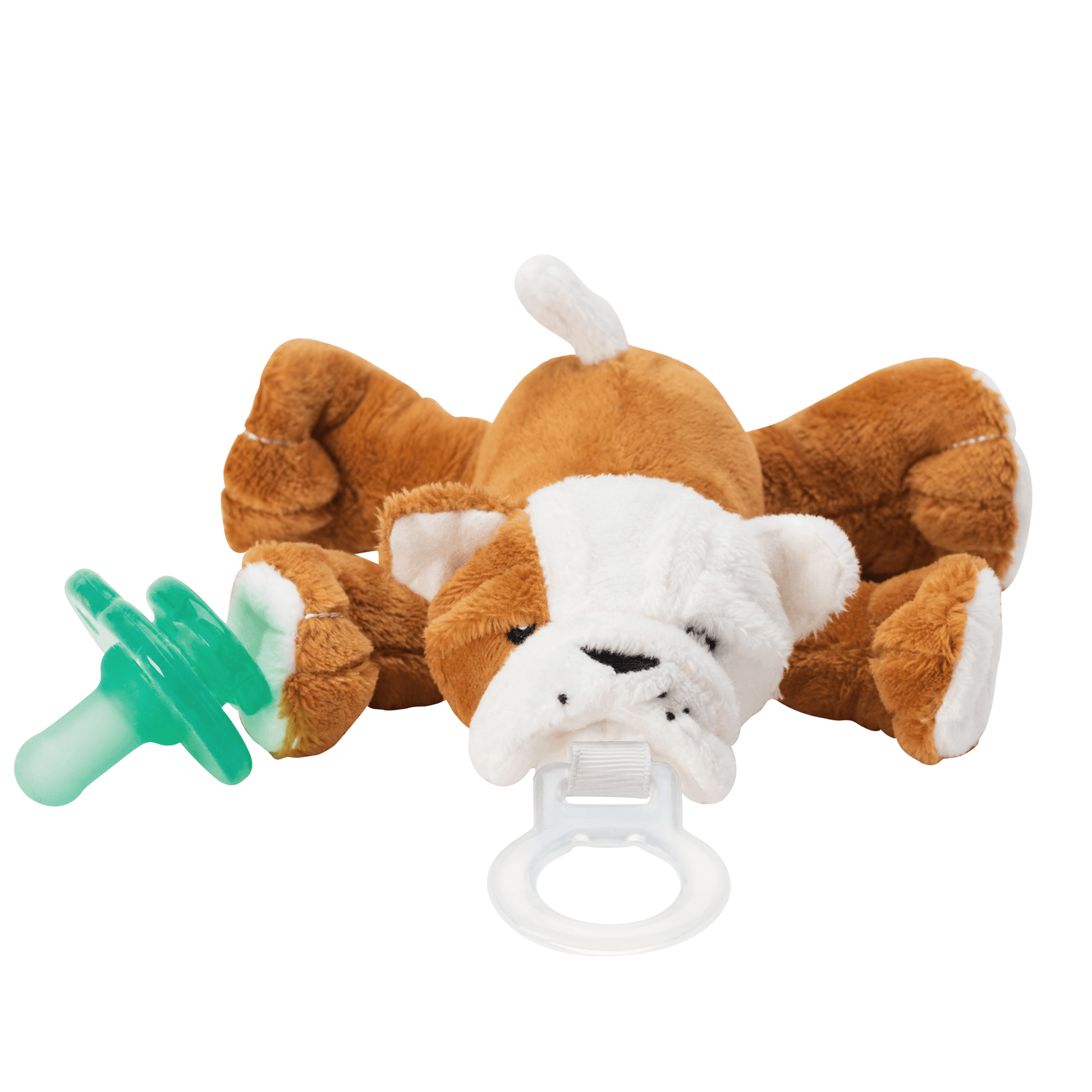 Nookums Paci-Plushies® Shakies - Barkley Bull Dog Nookums Paci-Plushies® Shakies - Barkley Bull Dog 