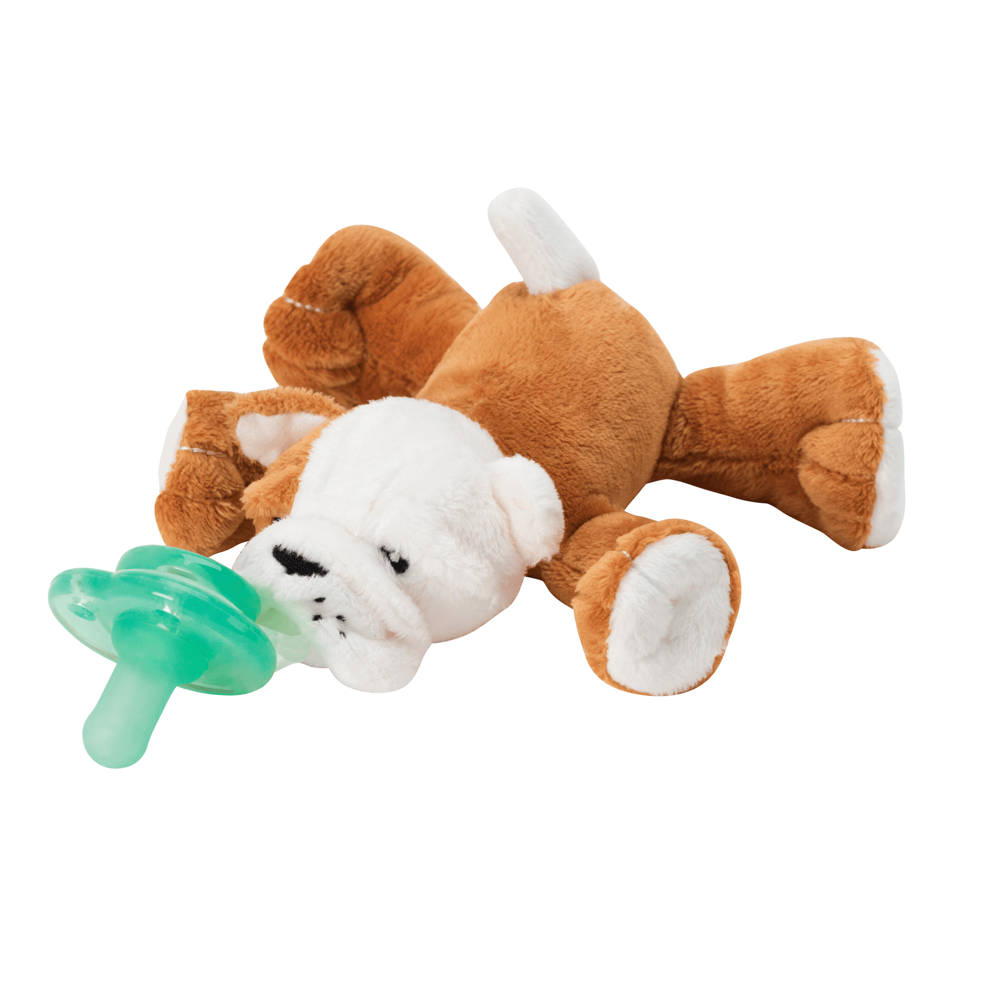 Nookums Paci-Plushies® Shakies - Barkley Bull Dog Nookums Paci-Plushies® Shakies - Barkley Bull Dog 