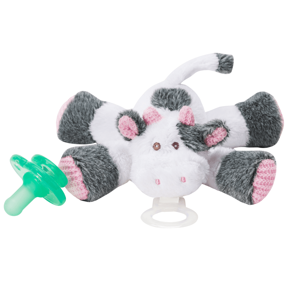 Nookums Paci-Plushies® Buddies - Cutsie Cow Nookums Paci-Plushies® Buddies - Cutsie Cow 