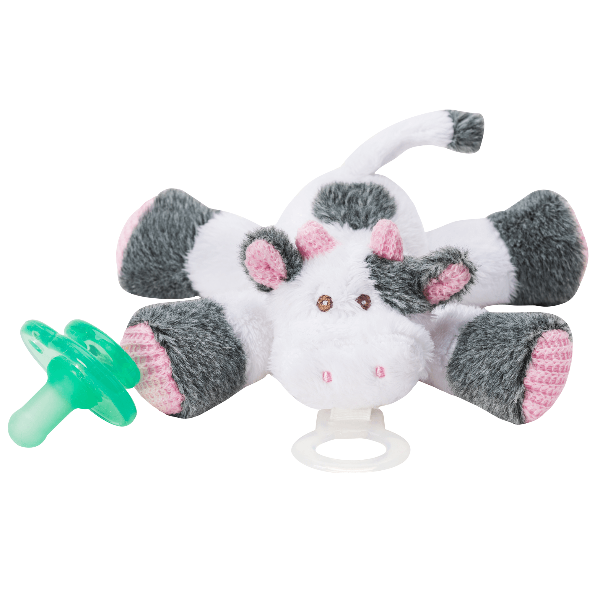 Nookums Paci-Plushies® Buddies - Cutsie Cow Nookums Paci-Plushies® Buddies - Cutsie Cow 