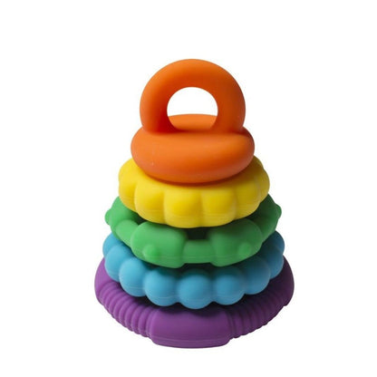 Jellystone Rainbow Stacker and Teether Toy Rainbow JD-STR