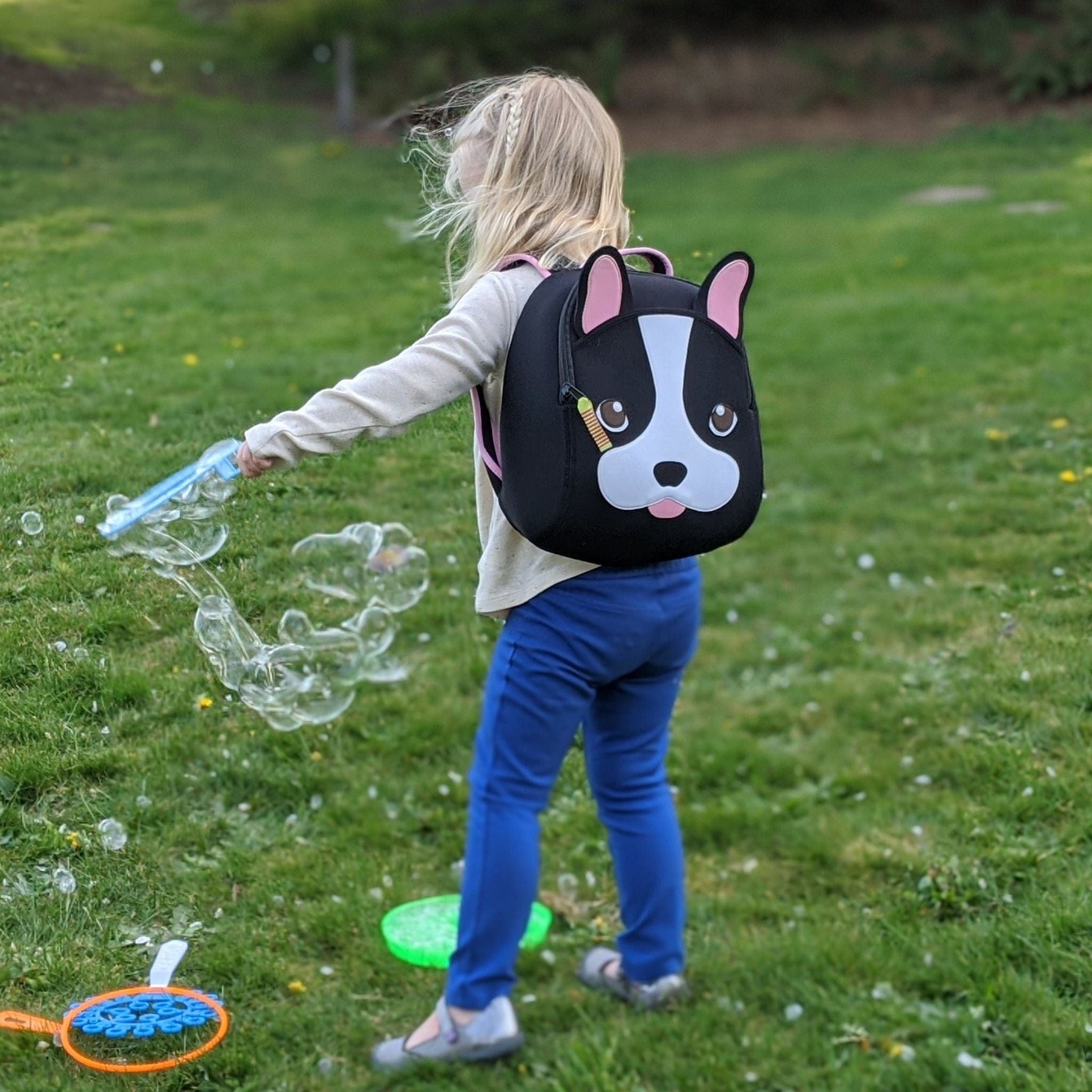 Dabbawalla French Bulldog Preschool Toddler Backpack Dabbawalla French Bulldog Preschool Toddler Backpack 