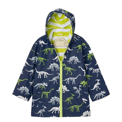 Hatley Dino Fossils Colour Changing Splash Jacket Hatley Dino Fossils Colour Changing Splash Jacket 