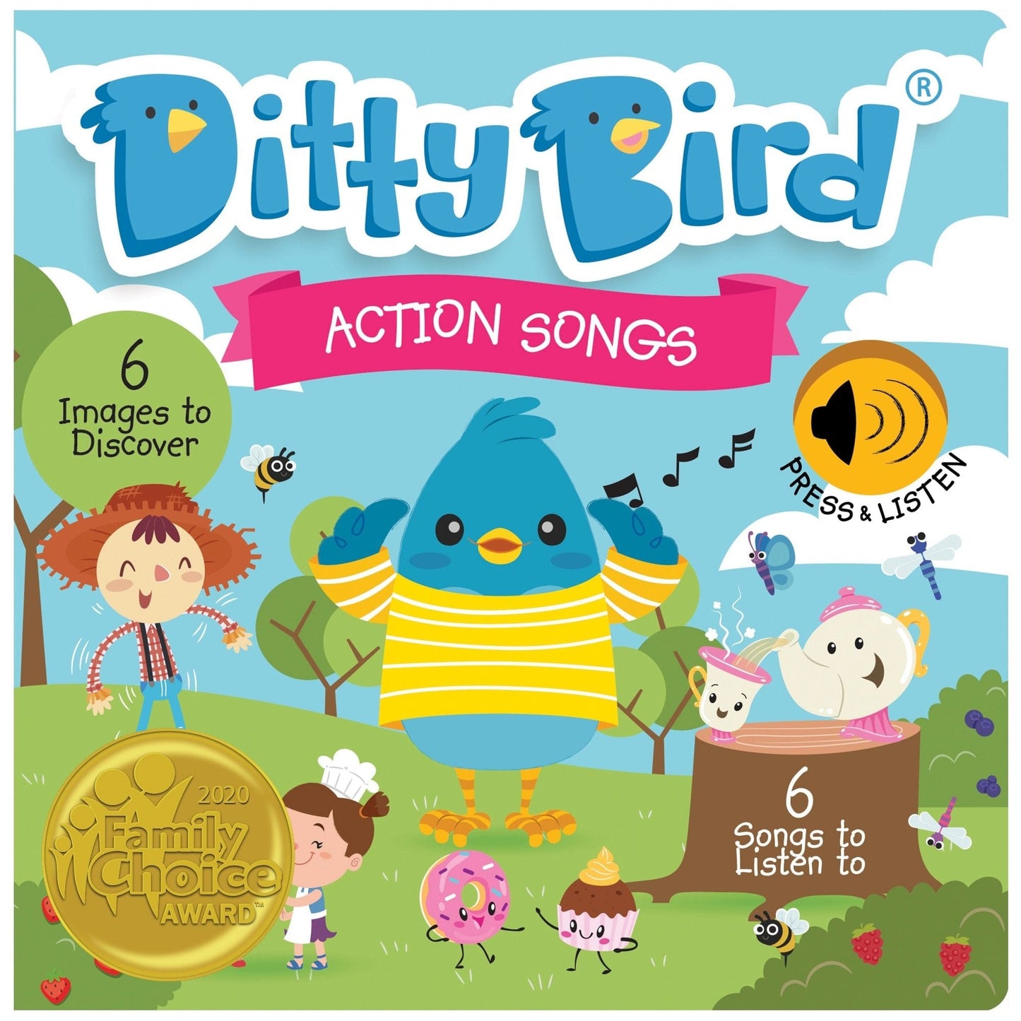 Ditty Bird Action Songs Musical Book Ditty Bird Action Songs Musical Book 