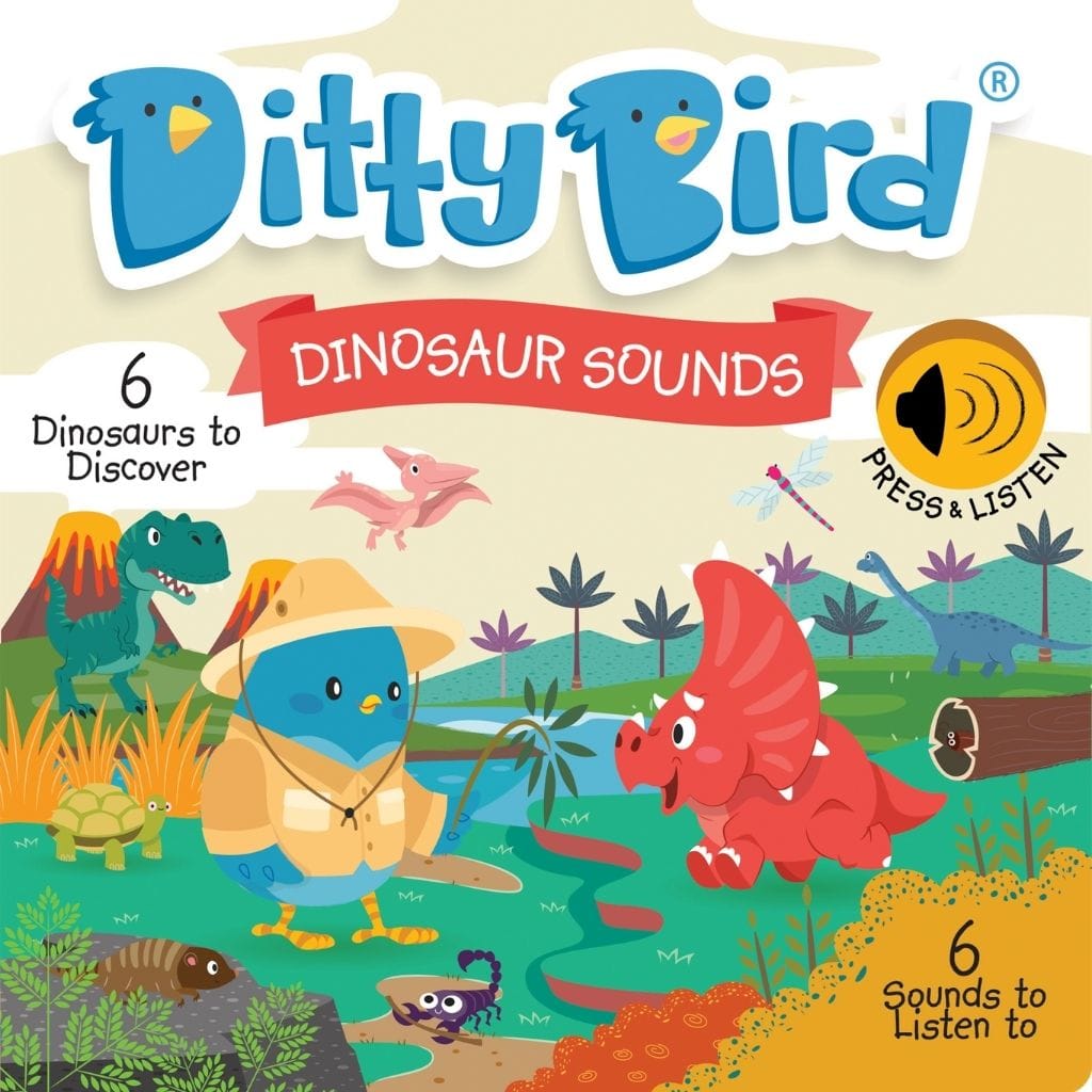 Ditty Bird Dinosaur Sounds Musical Book Ditty Bird Dinosaur Sounds Musical Book 