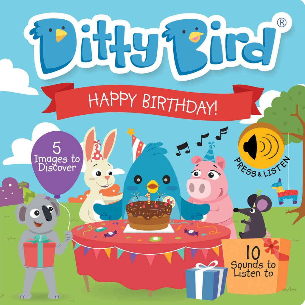 Ditty Bird Happy Birthday Musical Book Ditty Bird Happy Birthday Musical Book 