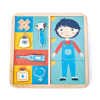 Tender Leaf Toys Ouch Wooden Puzzle Tender Leaf Toys Ouch Wooden Puzzle 