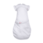 embé Short Sleeve Transitional 2-Way Swaddle Sack (3-6mos) Gray Stripe EB-TRAN-SWA-3-36M-GYS
