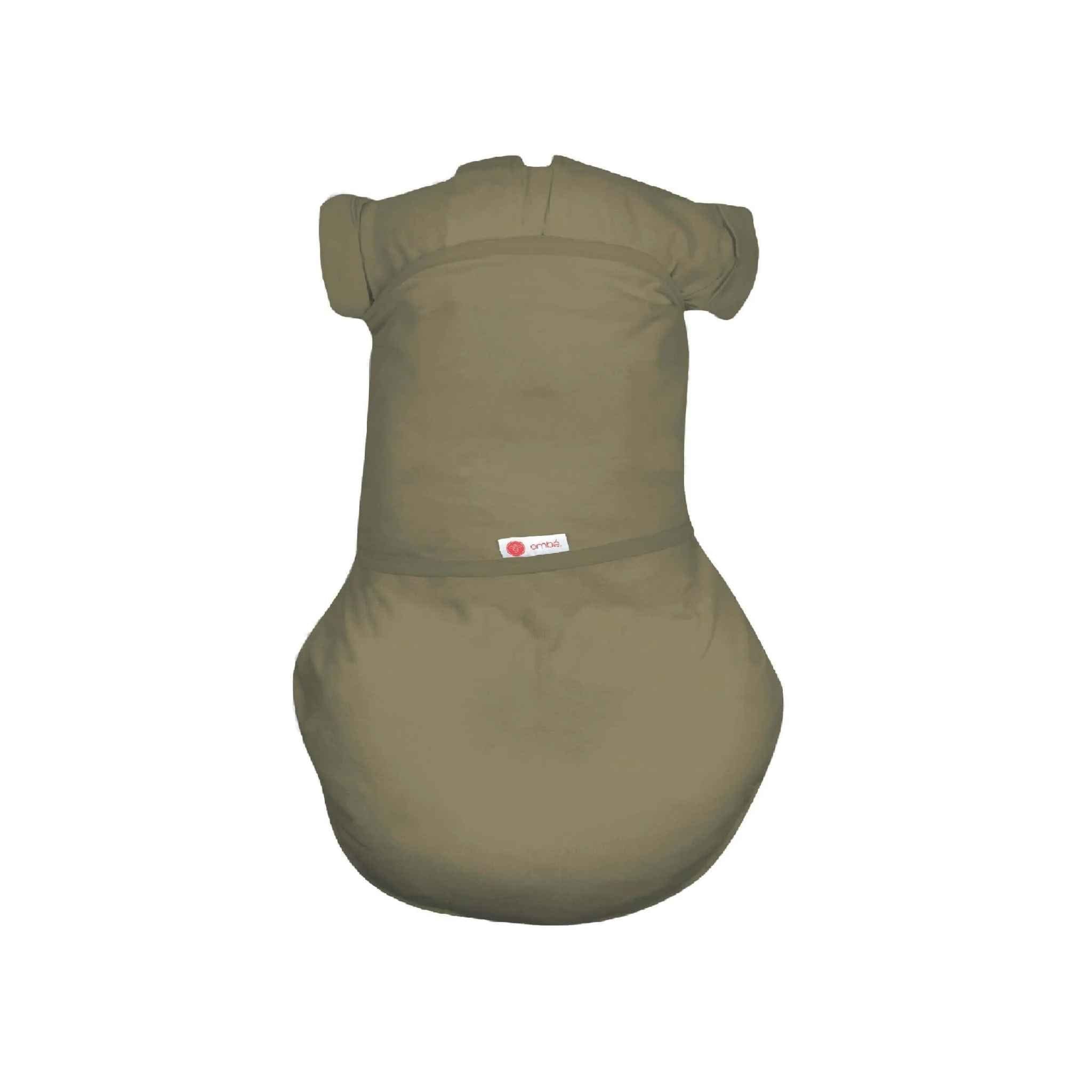 & embé Preemie 2-Way Swaddle Sack (4-6lbs) Moss / Arms-in/out PRMTCL1028-NP