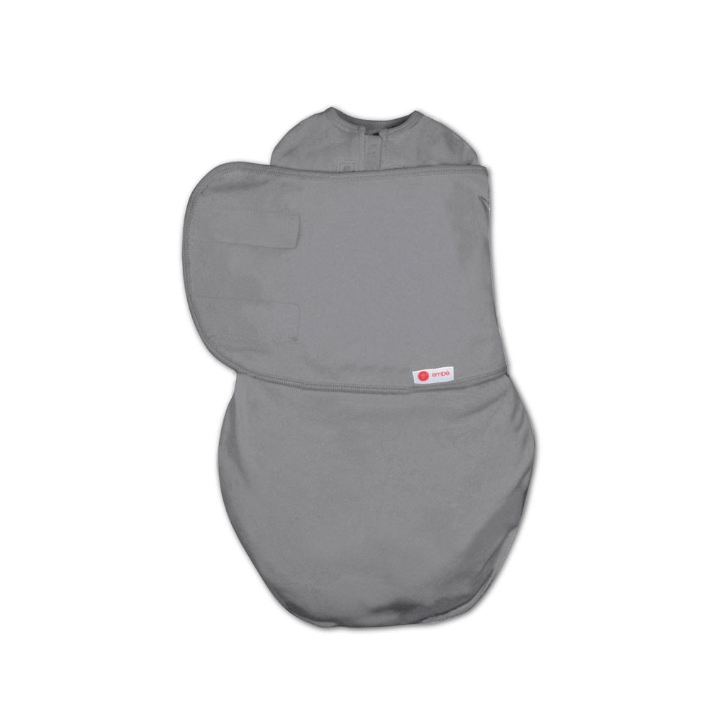 embé Starter Classic 2-Way Swaddle Sack (0-4mos) Slate EB-SWA-0-4M-SLATE
