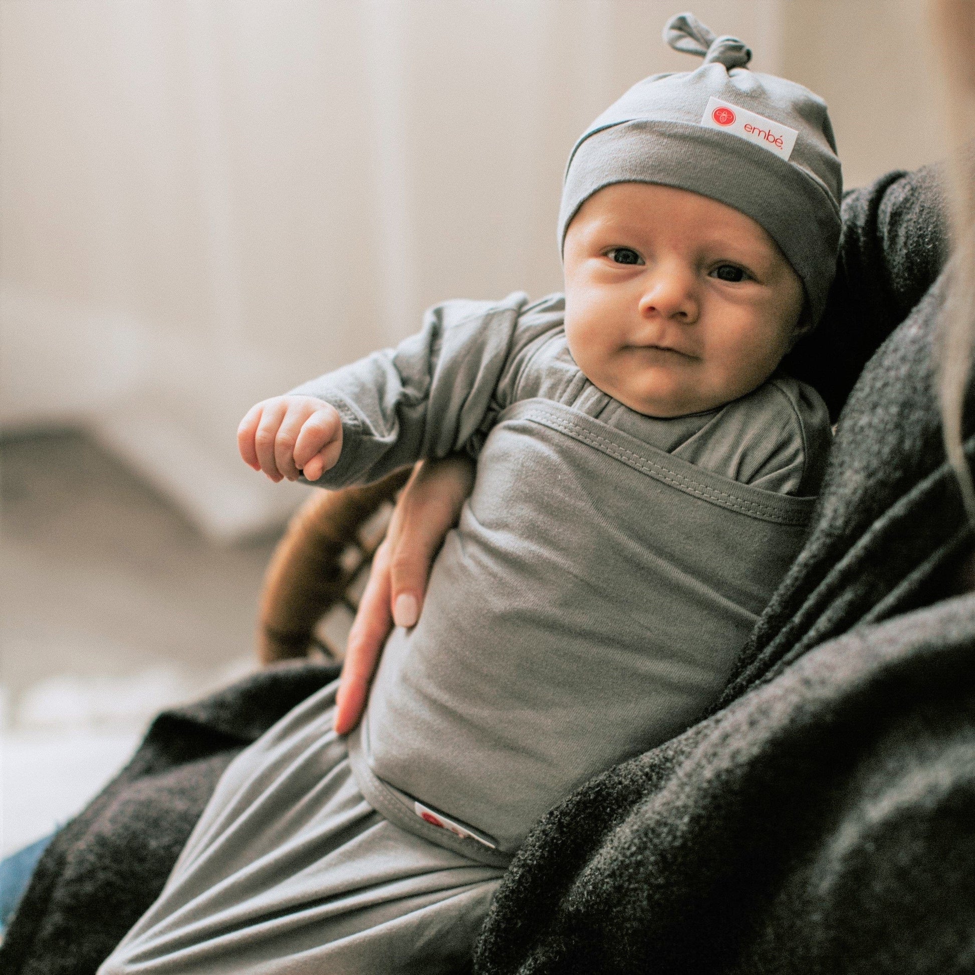 embé Starter 2-Way Long Sleeve Swaddle Sack (0-4mos) embé Starter 2-Way Long Sleeve Swaddle Sack (0-4mos) 