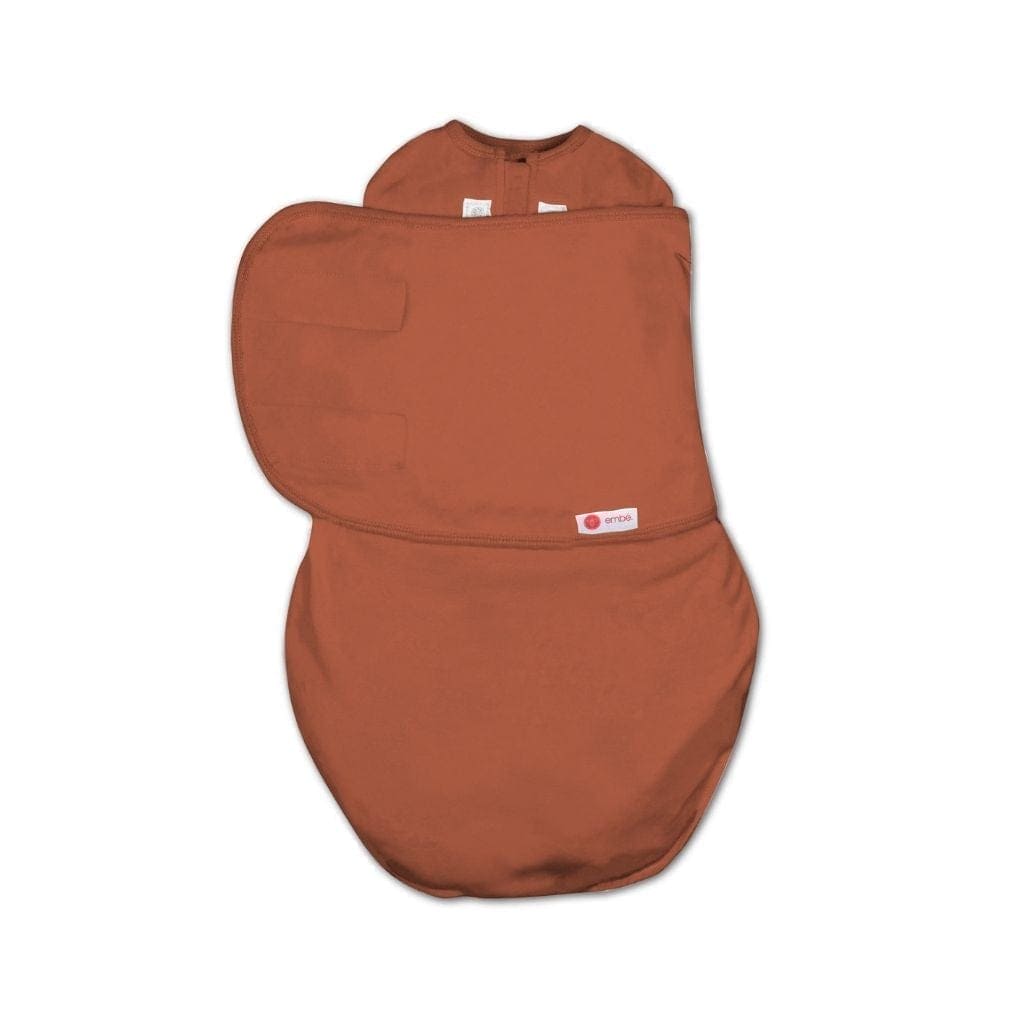 embé Starter Classic 2-Way Swaddle Sack (0-4mos) Rust EB-SWA-0-4M-RUST