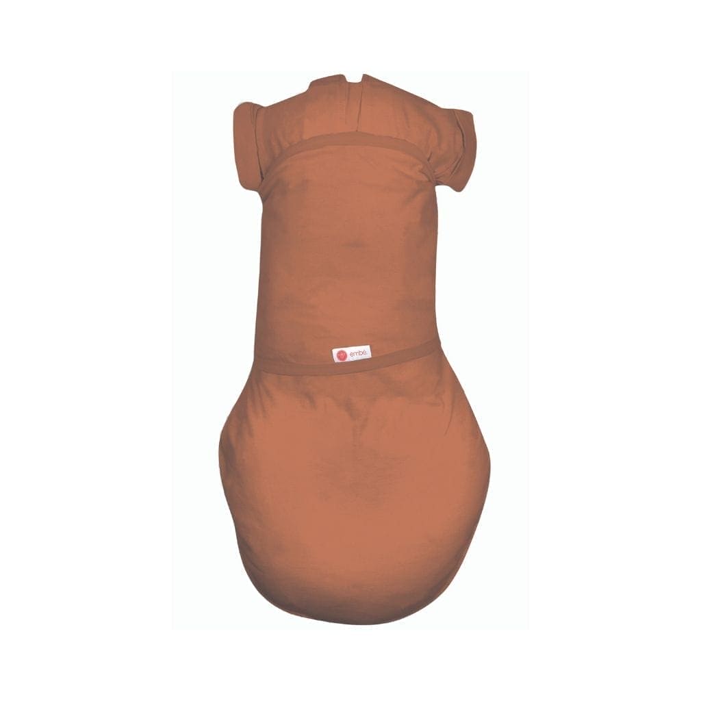 embé Short Sleeve Transitional 2-Way Swaddle Sack (3-6mos) Rust EB-TRAN-SWA-3-36M-RUST