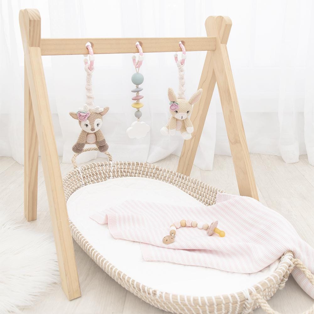 Living Textiles Fawn & Bunny Stroller Toys Living Textiles Fawn & Bunny Stroller Toys 
