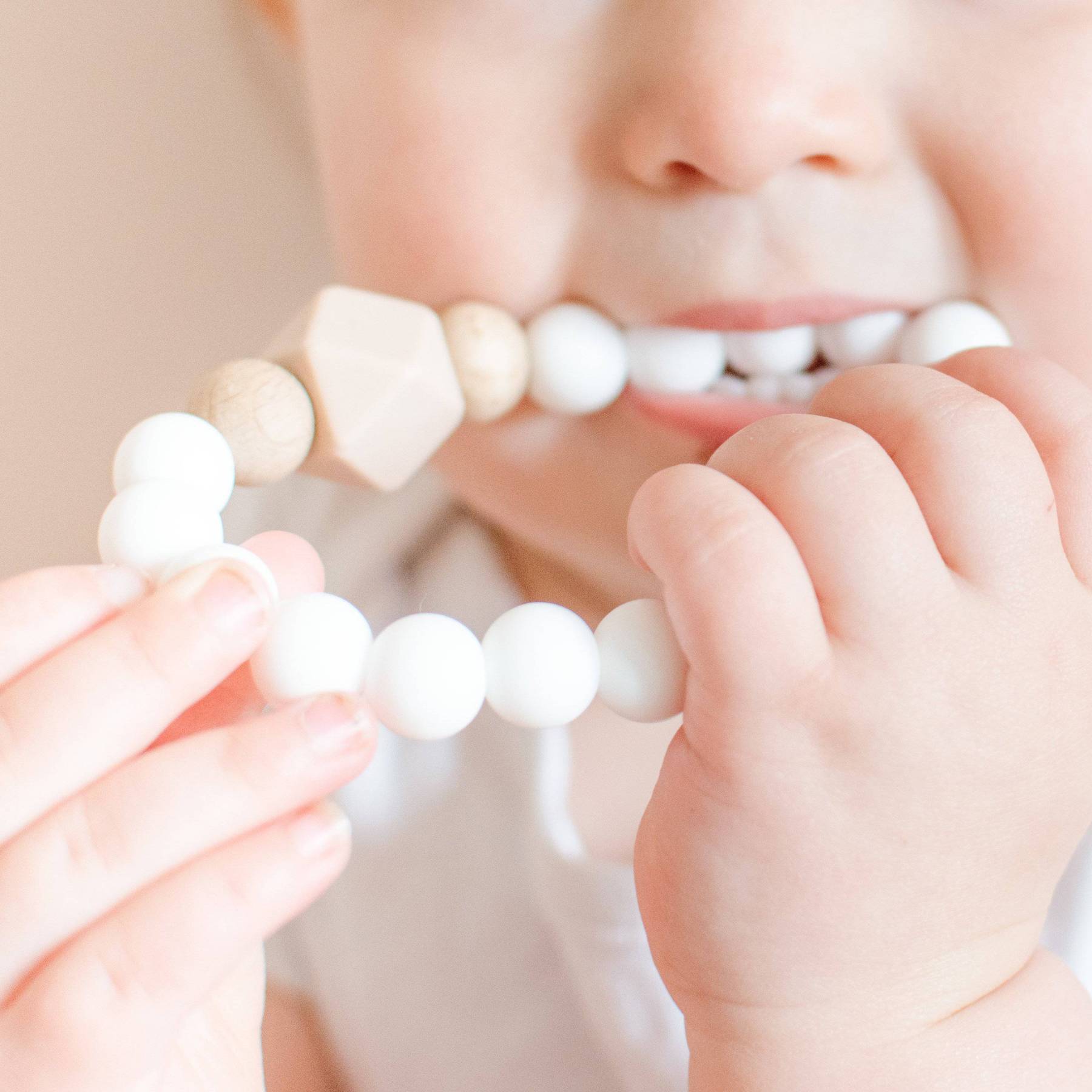 Glitter & Spice Adult Silicone Teething Gemstone Bracelet Glitter & Spice Adult Silicone Teething Gemstone Bracelet 