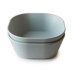 Mushie Square Bowl, Set of 2 (Sage) Mushie Square Bowl, Set of 2 (Sage) 