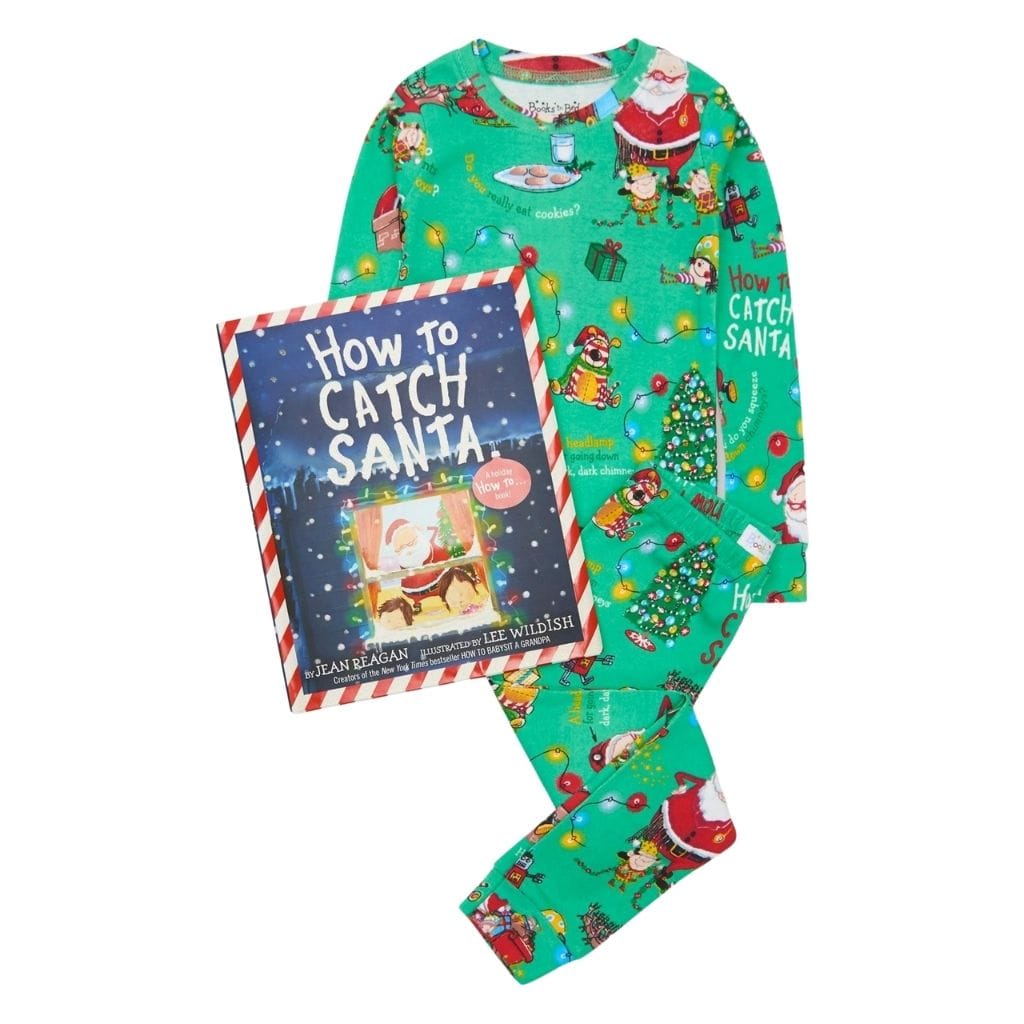 Books To Bed How to Catch Santa Book and Pajama Set Books To Bed How to Catch Santa Book and Pajama Set 