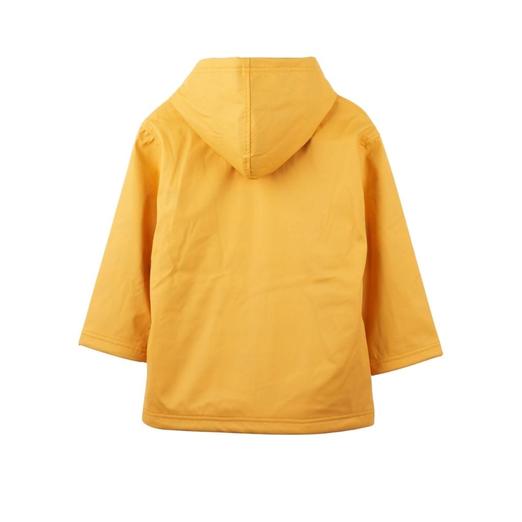 Hatley Yellow With Navy Stripe Lining Splash Jacket Hatley Yellow With Navy Stripe Lining Splash Jacket 