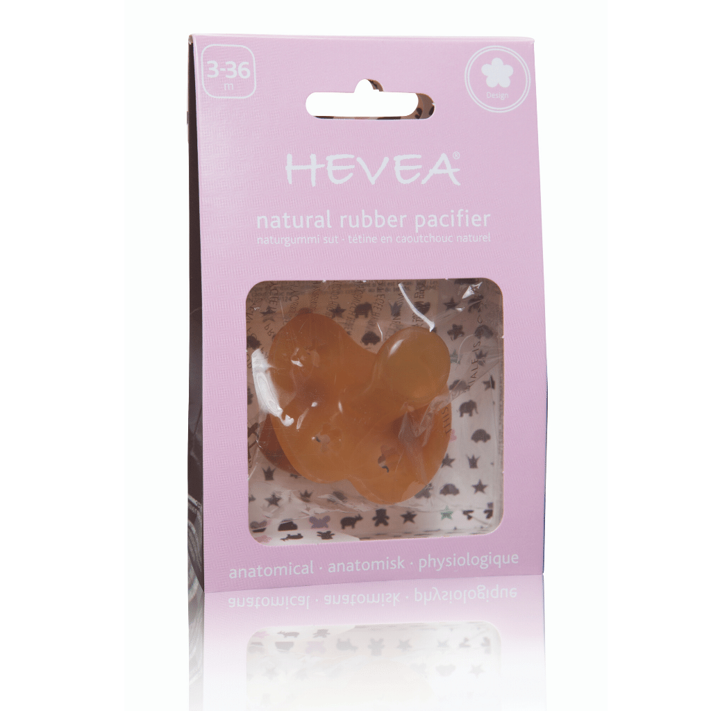 Hevea Classic Orthodontic Pacifier - Flower Hevea Classic Orthodontic Pacifier - Flower 