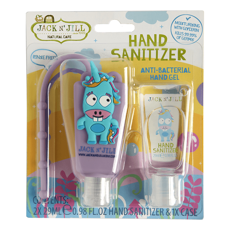 Jack N' Jill Unicorn Hand Sanitiser 2 Pack 29ml Jack N' Jill Unicorn Hand Sanitiser 2 Pack 29ml 